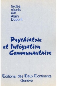 Psychiatrie et Intégration Communautaire 